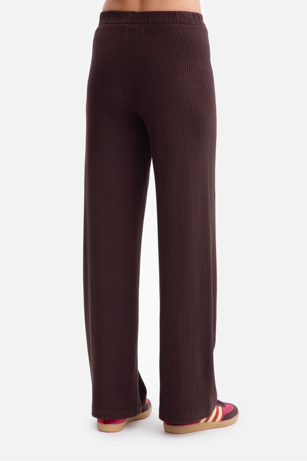 Spodnie Damskie Model B300 Gorzka Czekolada - BeWear218663 - Brązowy - obrazek 3