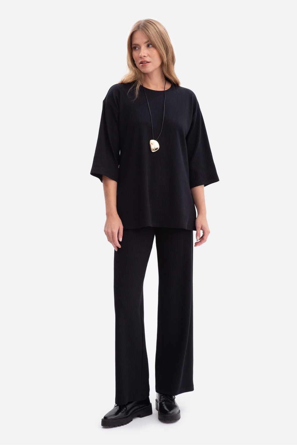 Spodnie Damskie Model B300 Black - BeWear218664 - Czarny - obrazek 2