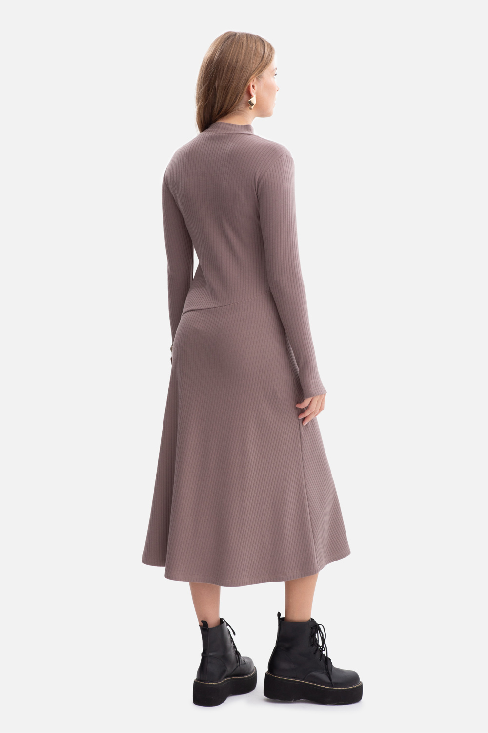 Sukienka Model B299 Cacao - BeWear218667 - Brązowy - obrazek 2