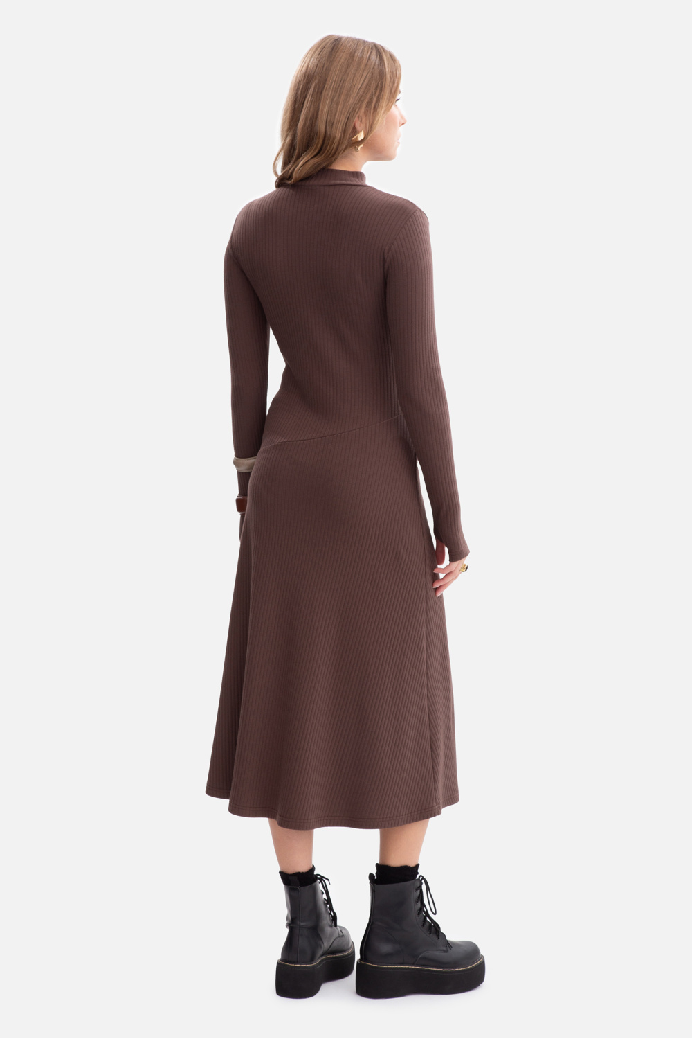 Sukienka Model B299 Brown - BeWear218670 - Brązowy - obrazek 2