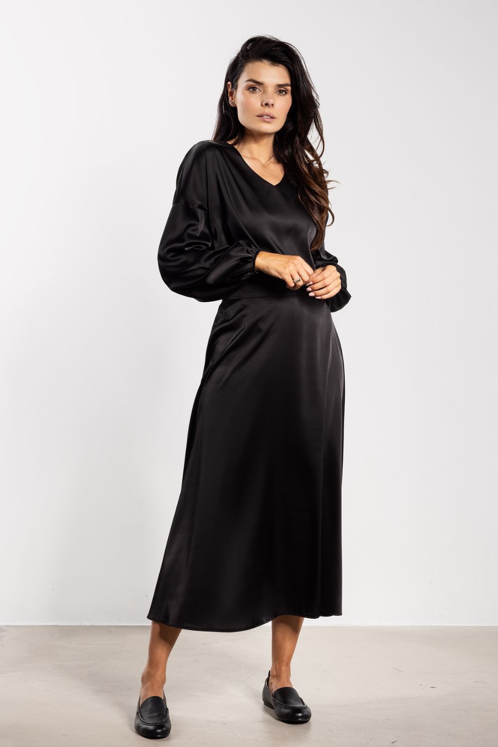 Bluzka Model A740 Black - awama219000 - Czarny - obrazek 2