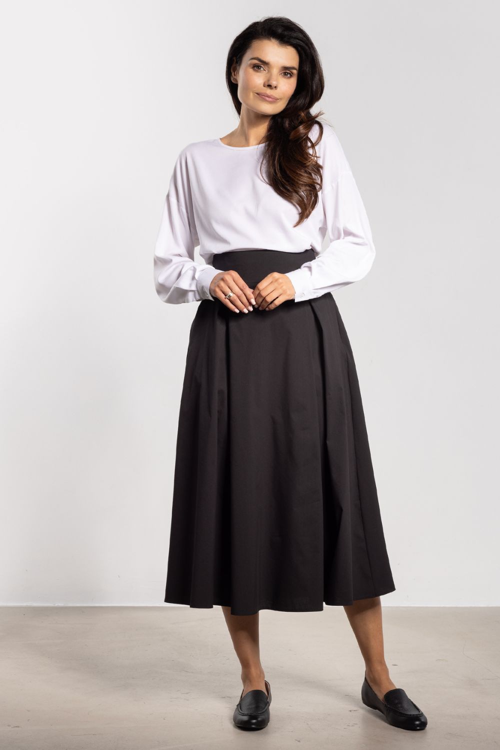 Spódnica Model A738 Black - awama219007 - Czarny