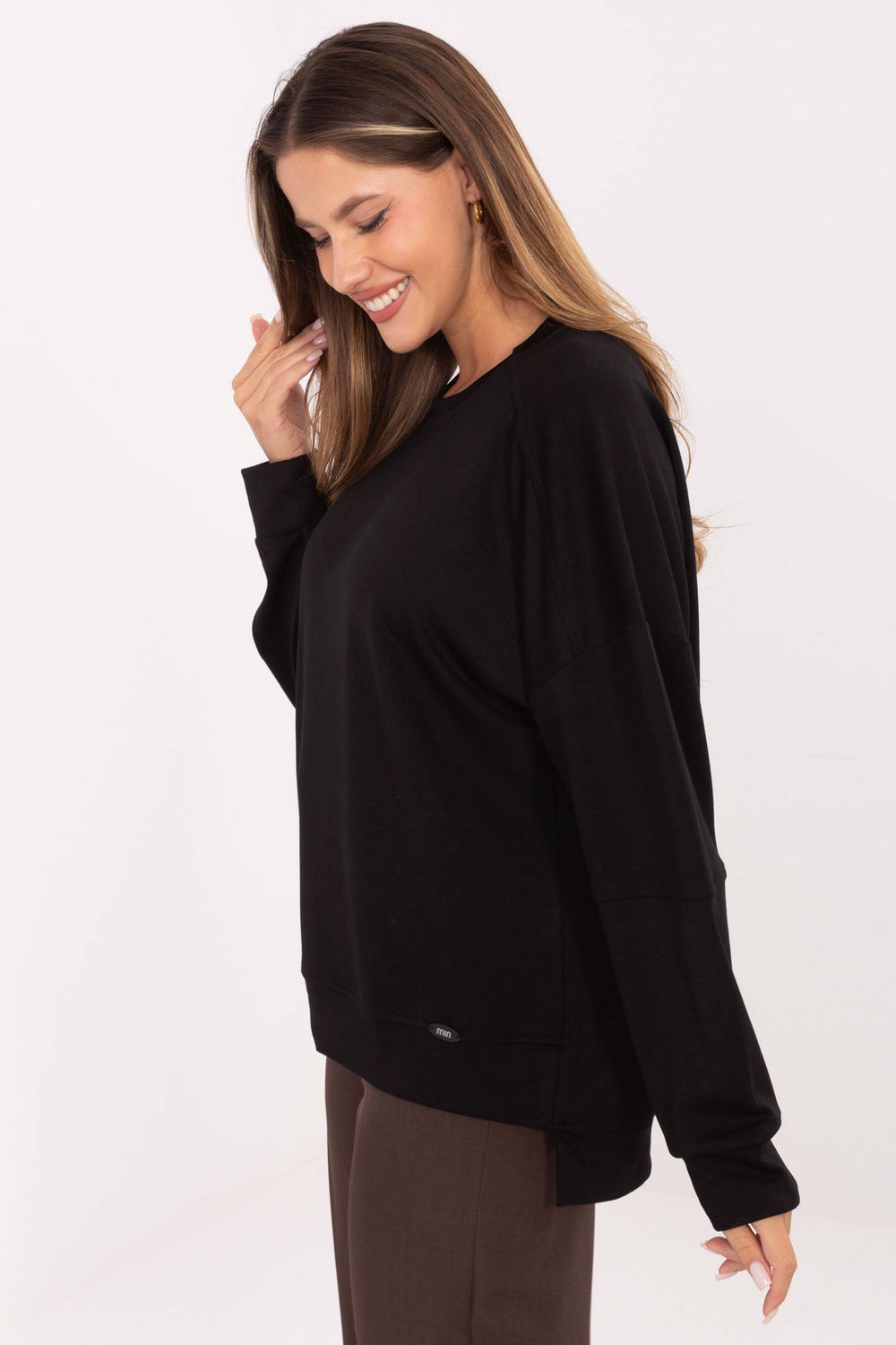 Bluza Damska Model RV-BZ-A906.59 Black - Relevance219430 - Czarny - obrazek 2