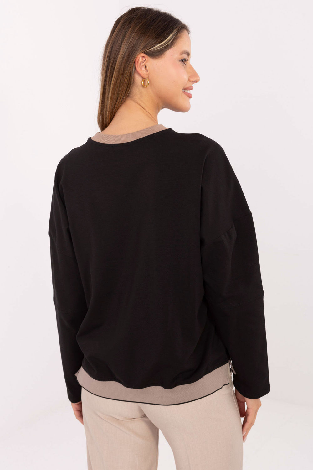 Bluza Damska Model RV-BZ-A907.08P Black - Relevance219441 - Czarny - obrazek 3