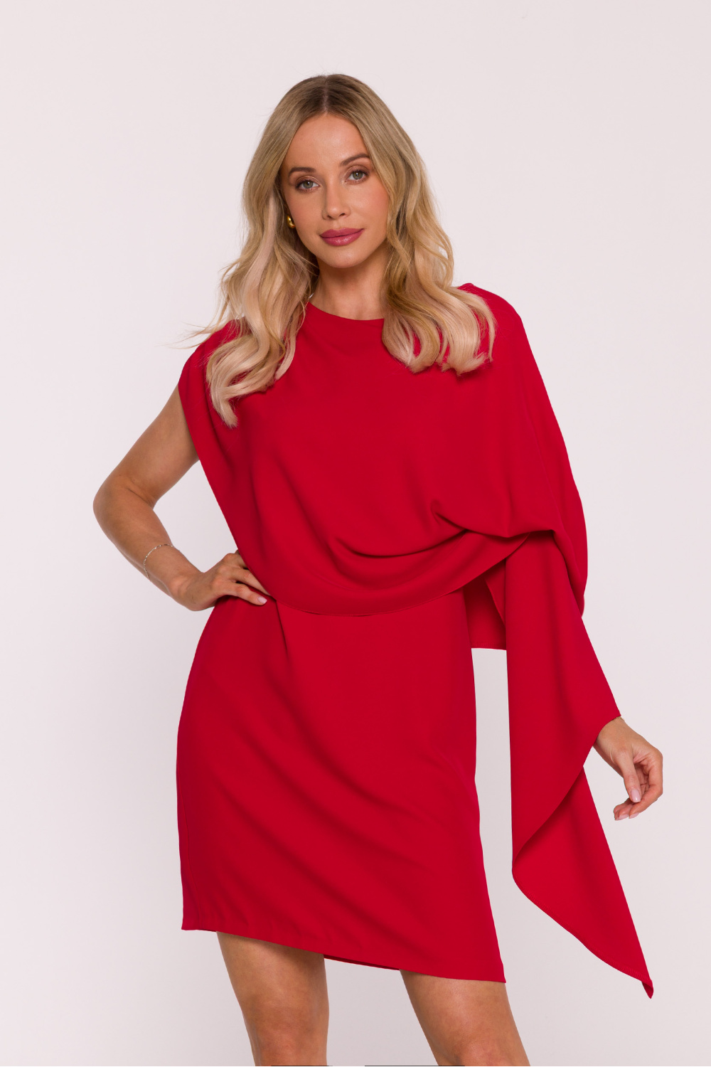 Sukienka Model S423 Red - Stylove219926 - Czerwony