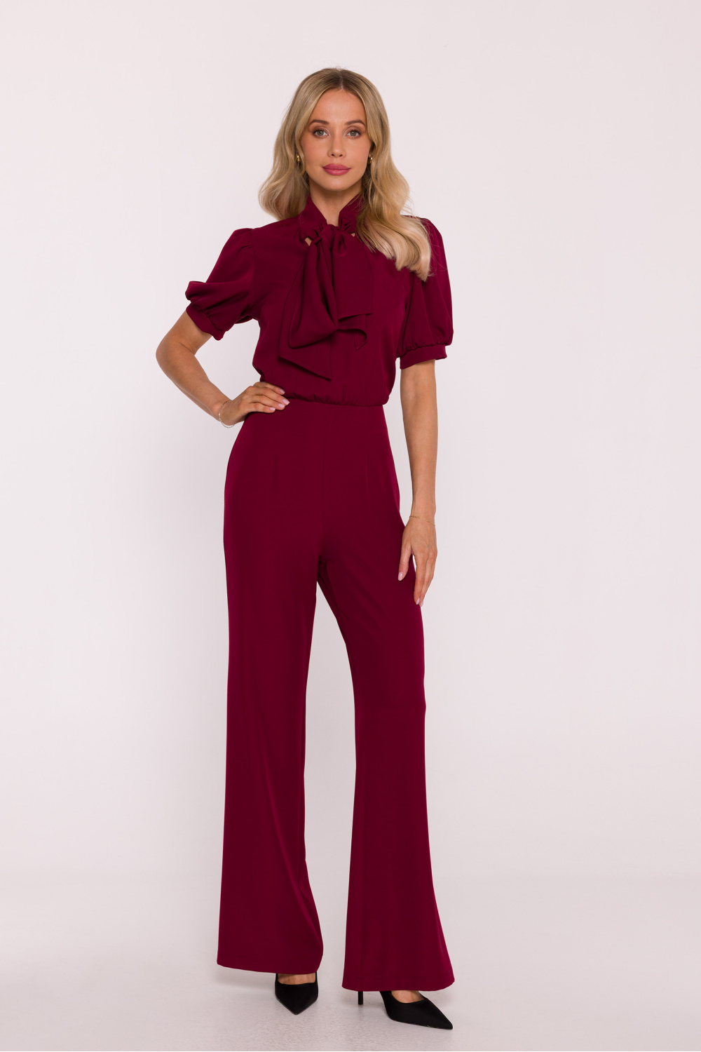 Kombinezon Model S421 Bordo - Stylove219936 - Czerwony