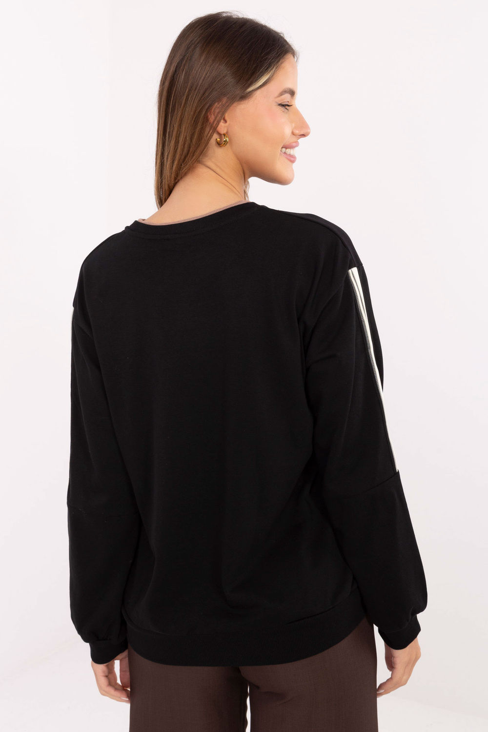 Bluza Damska Model RV-BL-A942.62 Black - Relevance219970 - Czarny - obrazek 3