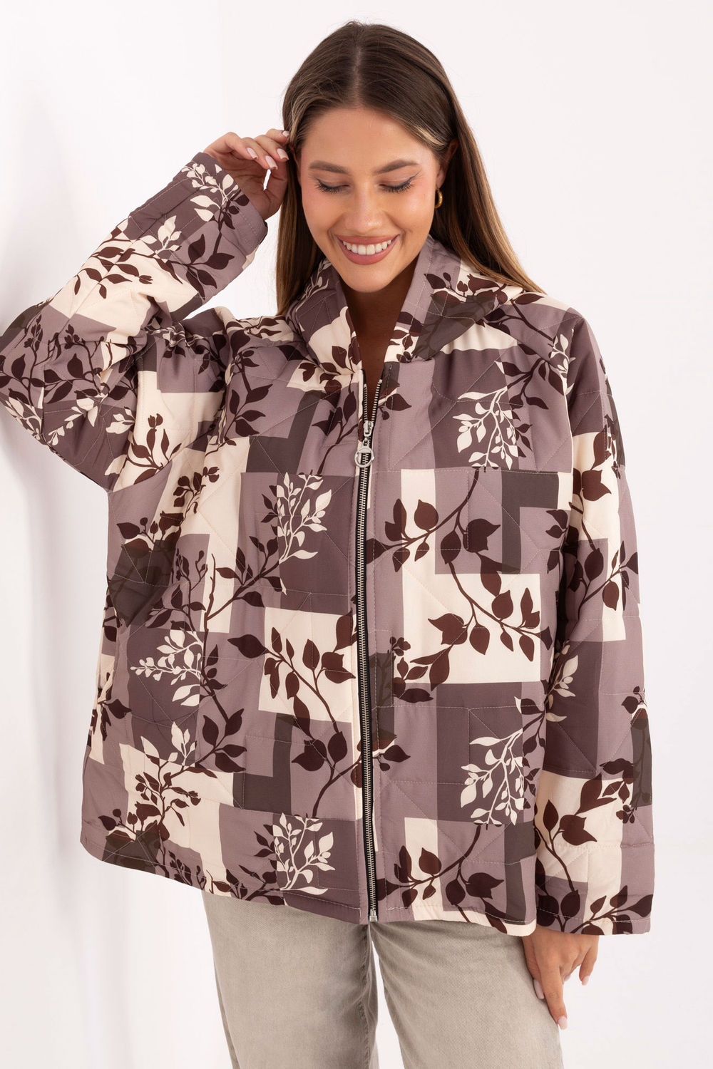 Kurtka Damska Model IT-KR-21685.23 Beige - Italy Moda220054 - Beżowy