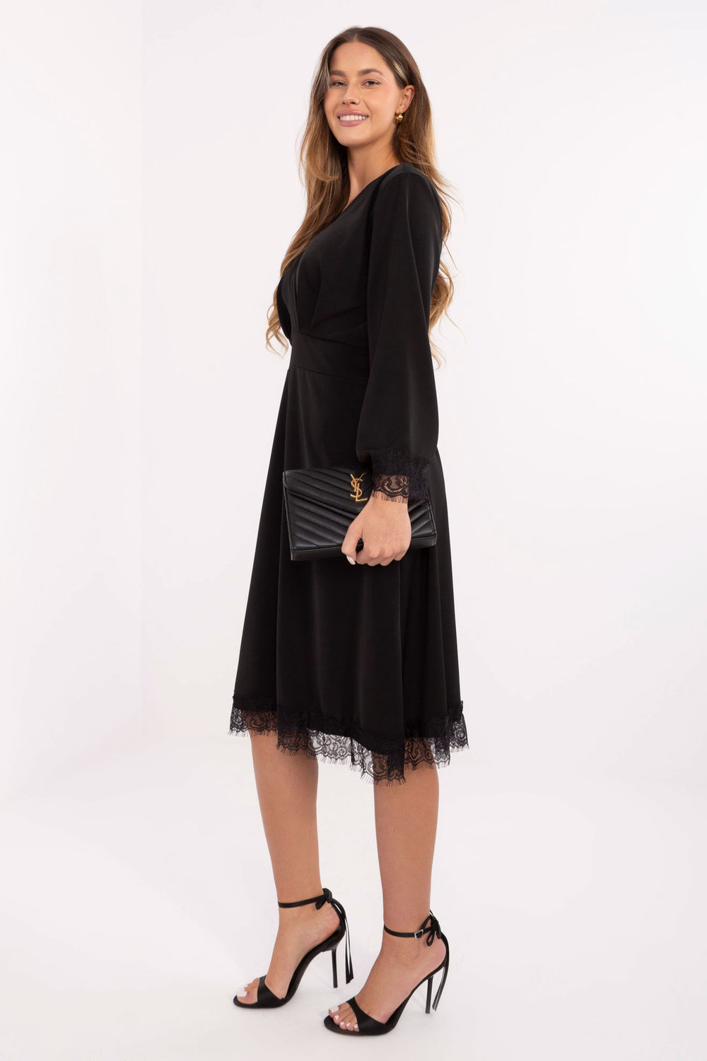 Sukienka Model MI-SK-92477.18P Black - Italy Moda220302 - Czarny - obrazek 2