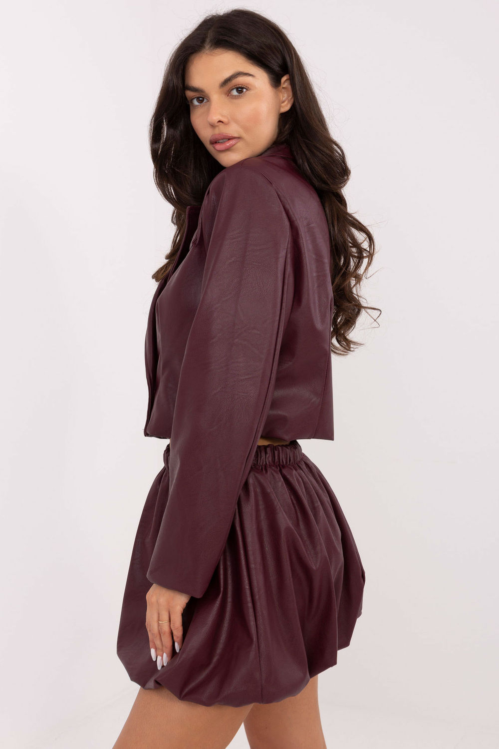 Spódnica Model IT-SD-FL9791.17P Bordo - Italy Moda221081 - Czerwony - obrazek 2
