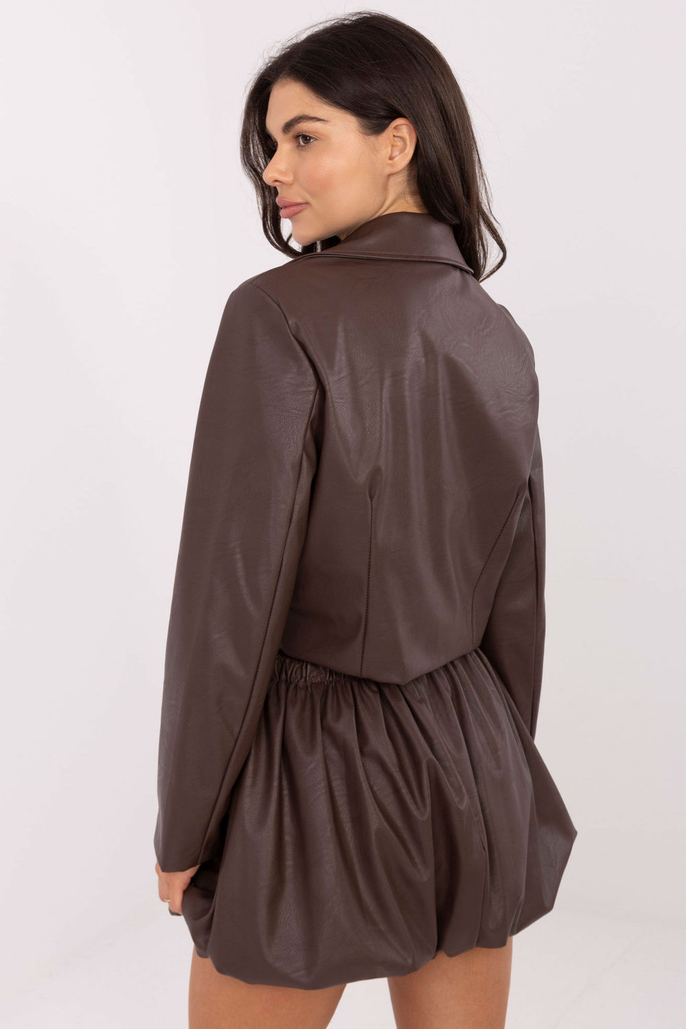 Spódnica Model IT-SD-FL9791.17P Brown - Italy Moda221082 - Brązowy - obrazek 3