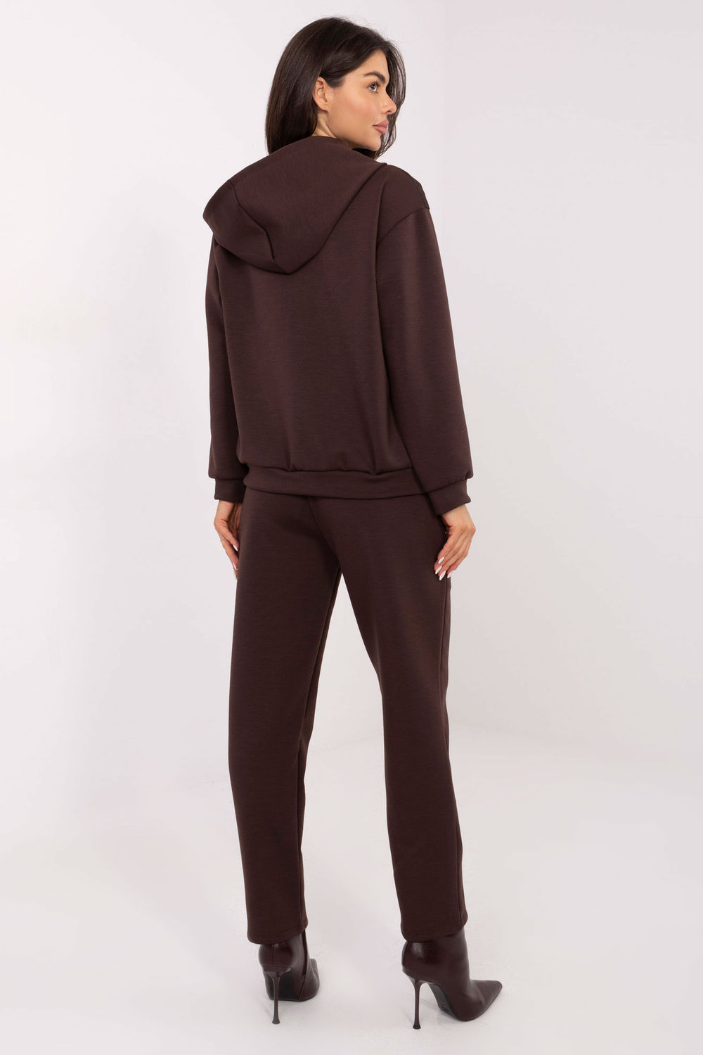 Spodnie Komplet Model IT-KMPL-9872.97 Dark Brown - Italy Moda221092 - Brązowy - obrazek 2