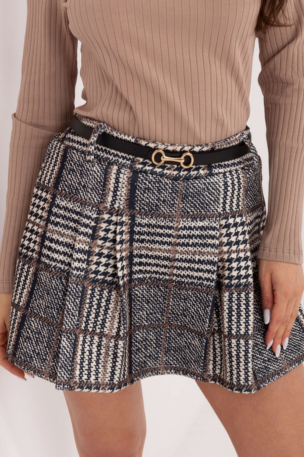 Spodnie Spódnicospodenki Model IT-SN-18932.84 Navy - Italy Moda221576 - Granatowy - obrazek 4