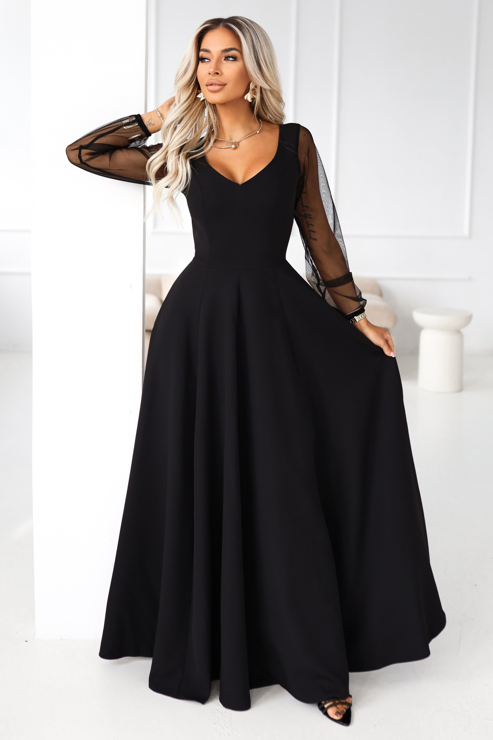 Sukienka Model Loretta 640-2 Black - Numoco222147 - Czarny
