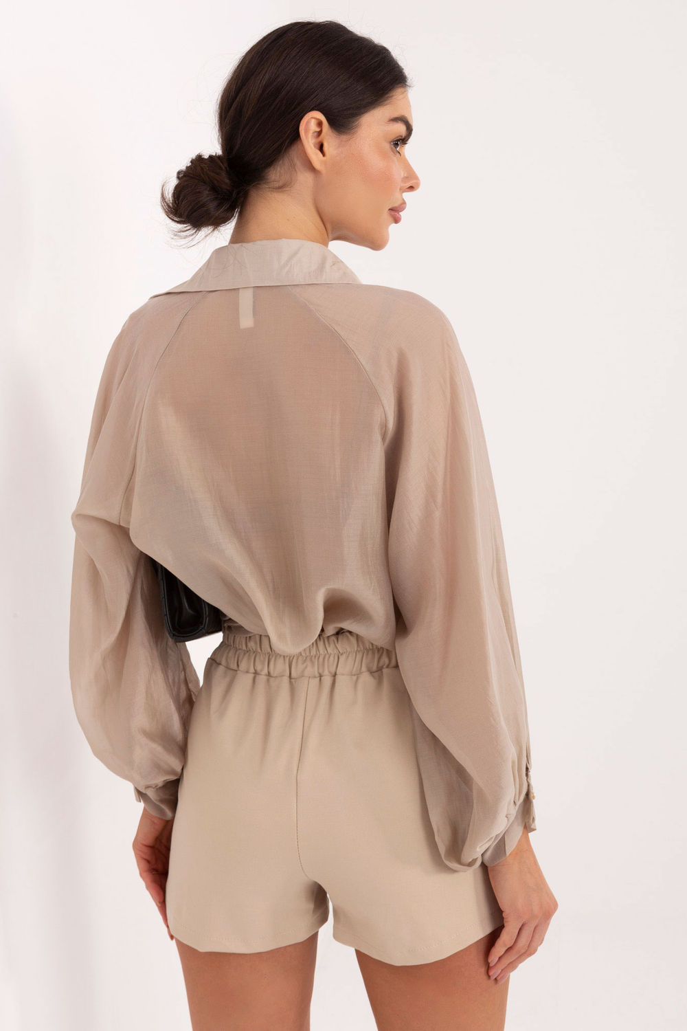 Spodnie Spódnicospodenki Model IT-SN-FL8755.20P Beige - Italy Moda222333 - Beżowy - obrazek 3