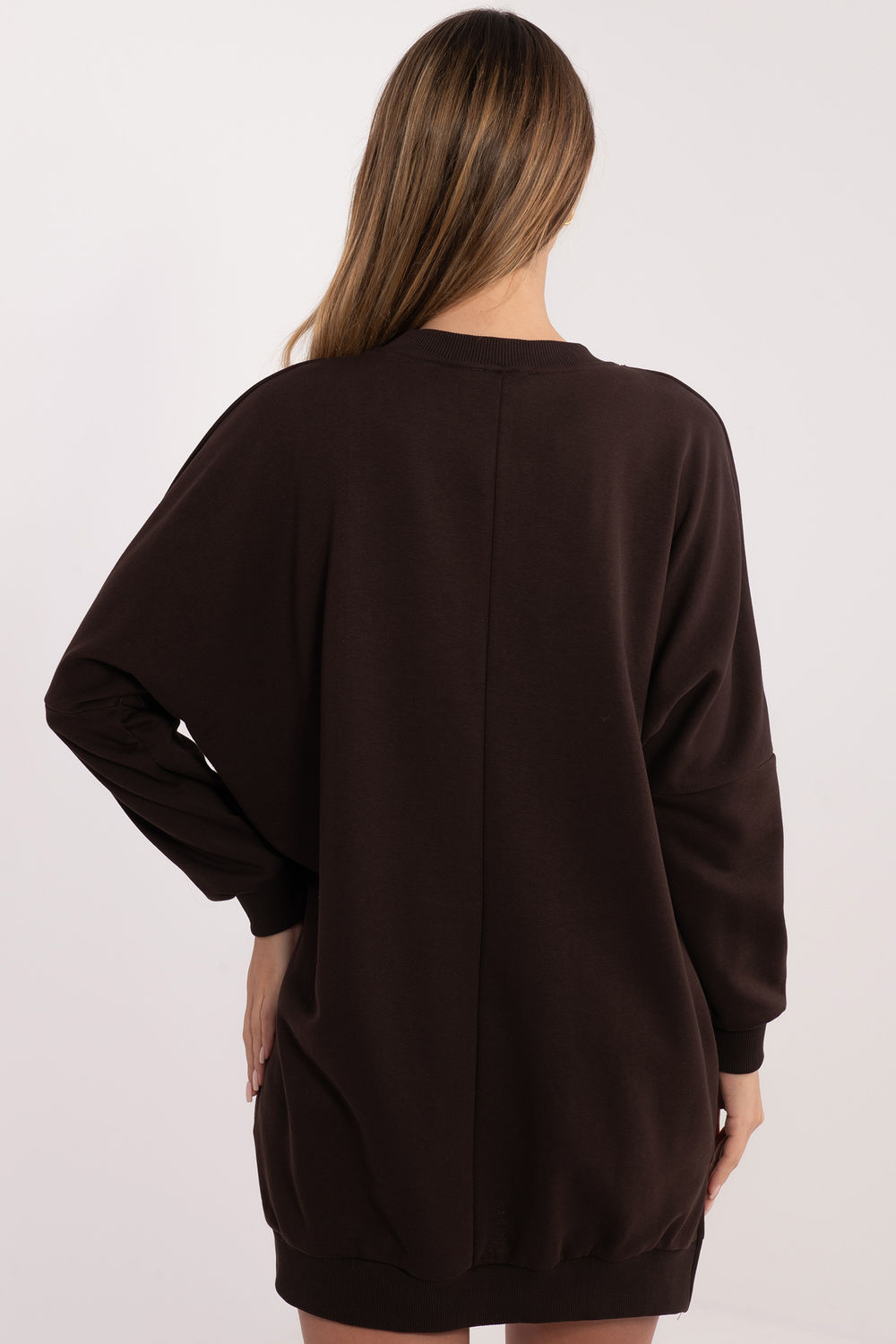 Sukienka Model RV-SK-6019.67 Dark Brown - Relevance222413 - Brązowy - obrazek 3