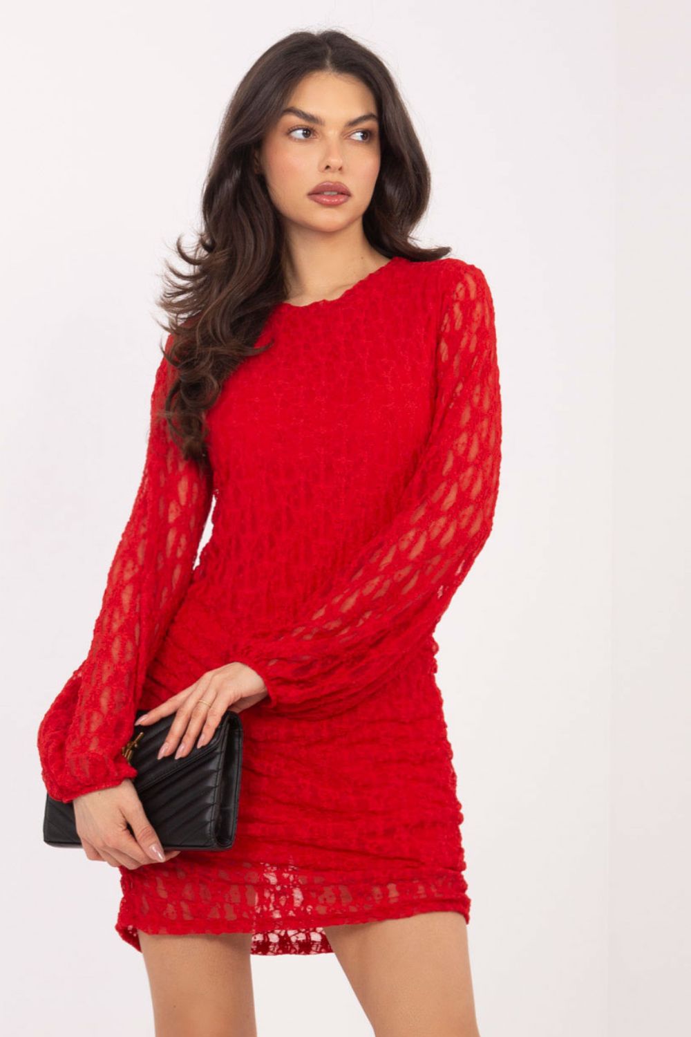 Sukienka Model IT-SK-9975.99 Red - Italy Moda222594 - Czerwony - obrazek 4