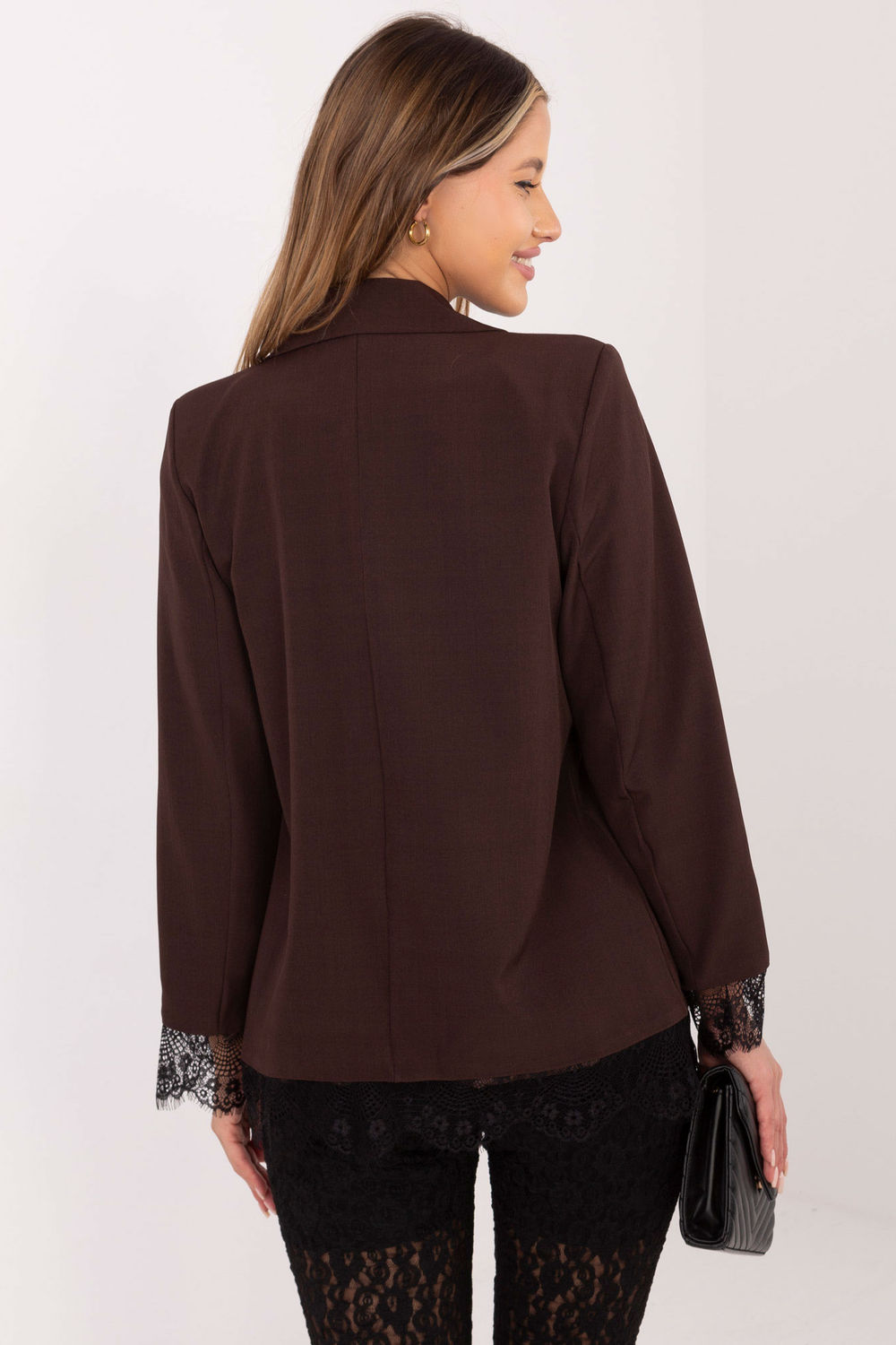 Marynarka Model MI-MA-A5288.68 Brown - Italy Moda222785 - Brązowy - obrazek 3