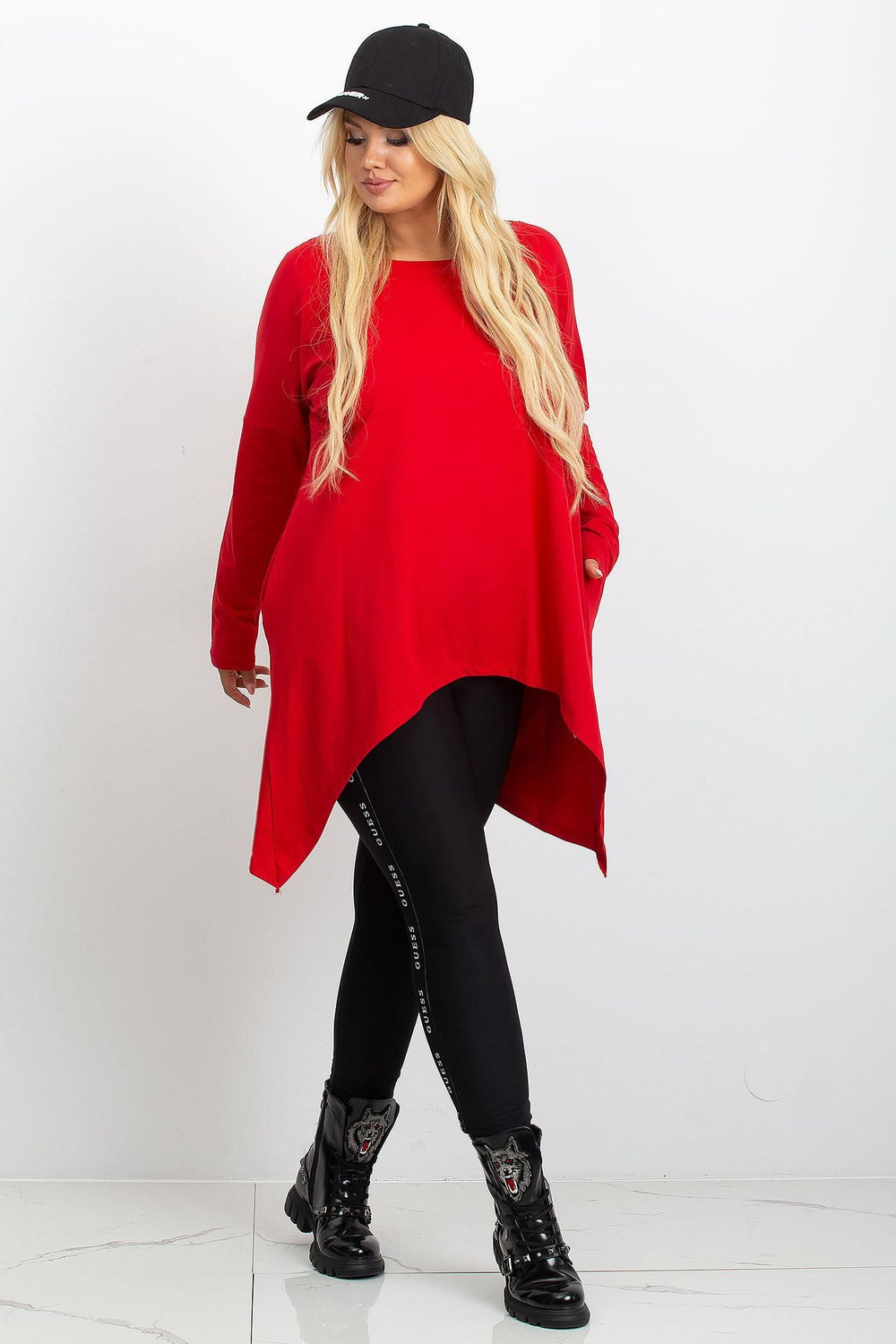 Tunika Model RV-BZ-5031.06X Red - Relevance223037 - Czerwony - obrazek 3