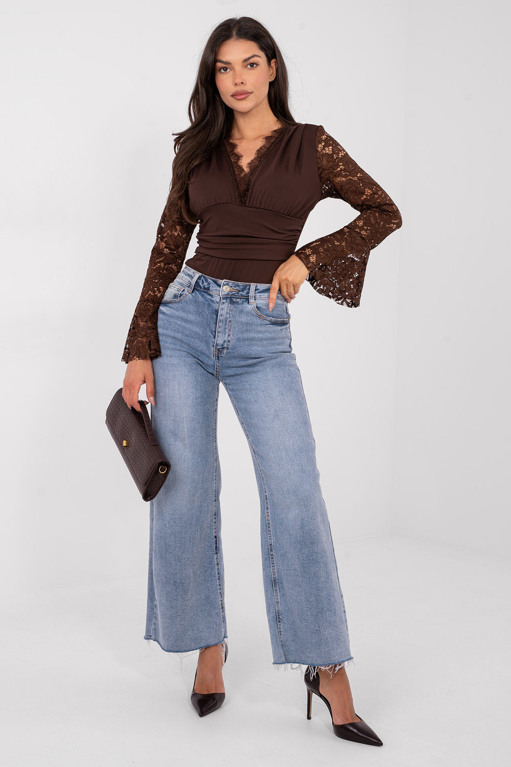 Body Model IT-BO-22160.01 Brown - Italy Moda223451 - Brązowy - obrazek 2