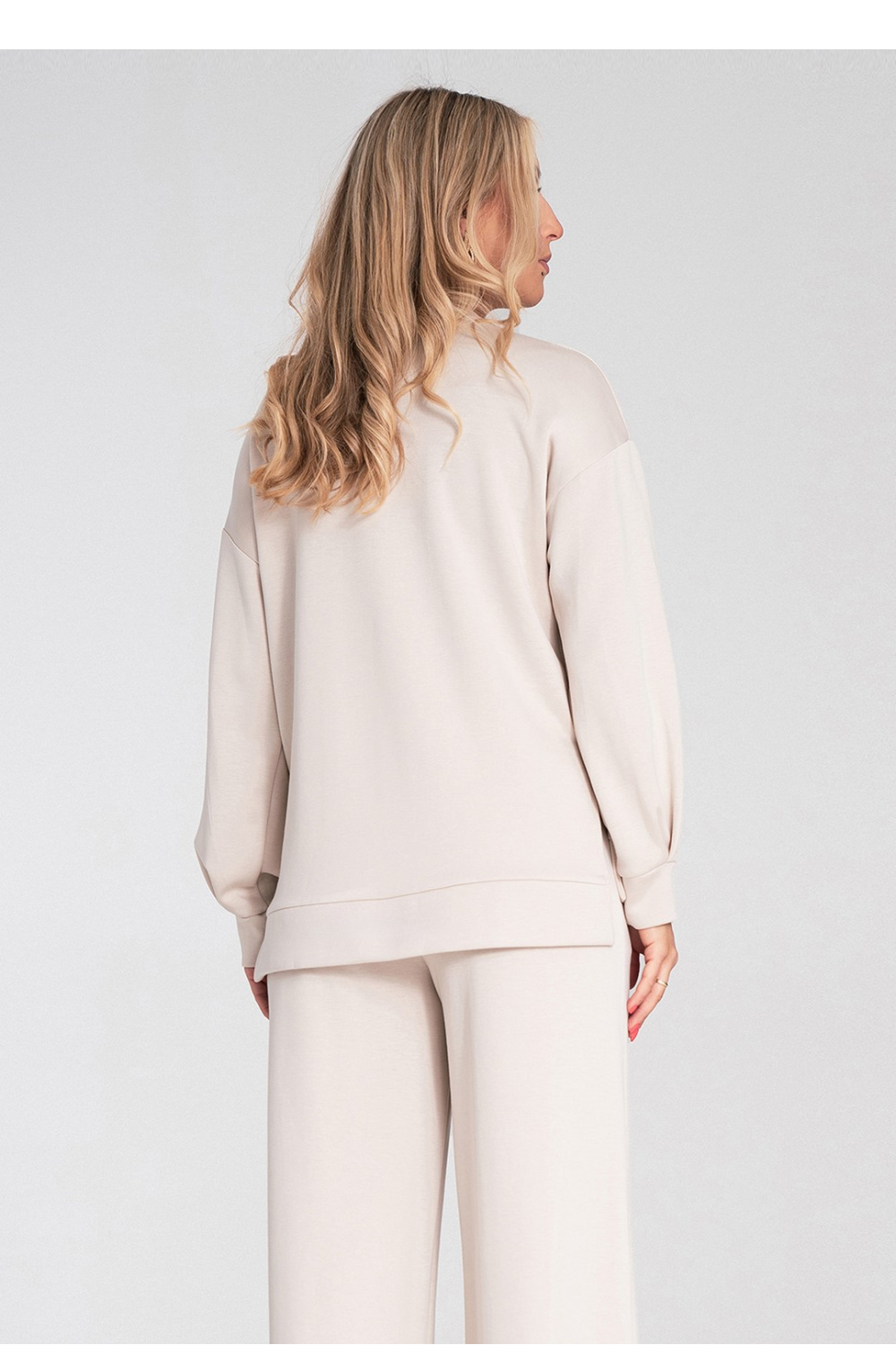Bluza Damska Model M1203 Beige - Figl223540 - Beżowy - obrazek 3