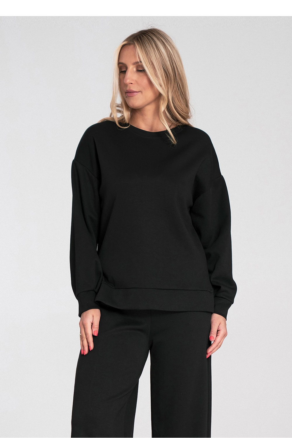 Bluza Damska Model M1203 Black - Figl223541 - Czarny