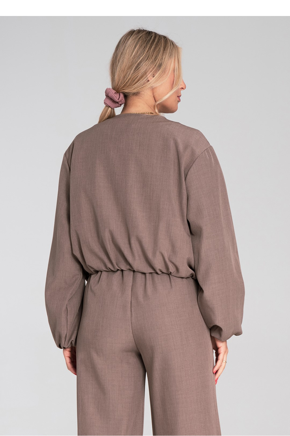 Kurtka Damska Model M1198 Brown - Figl223547 - Brązowy - obrazek 3
