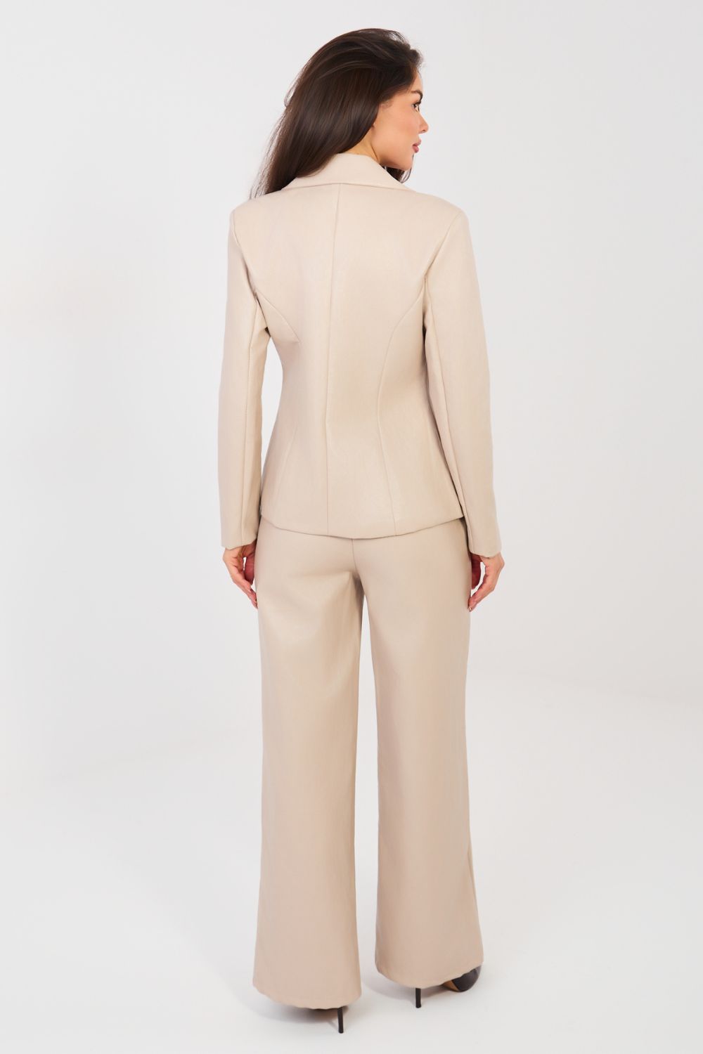 Spodnie Damskie Model IT-SP-FL10013.87 Beige - Italy Moda223758 - Beżowy - obrazek 4