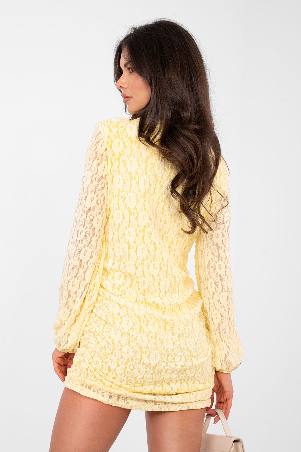 Sukienka Model IT-SK-9975.99 Light Yellow - Italy Moda223847 - Żółty - obrazek 3