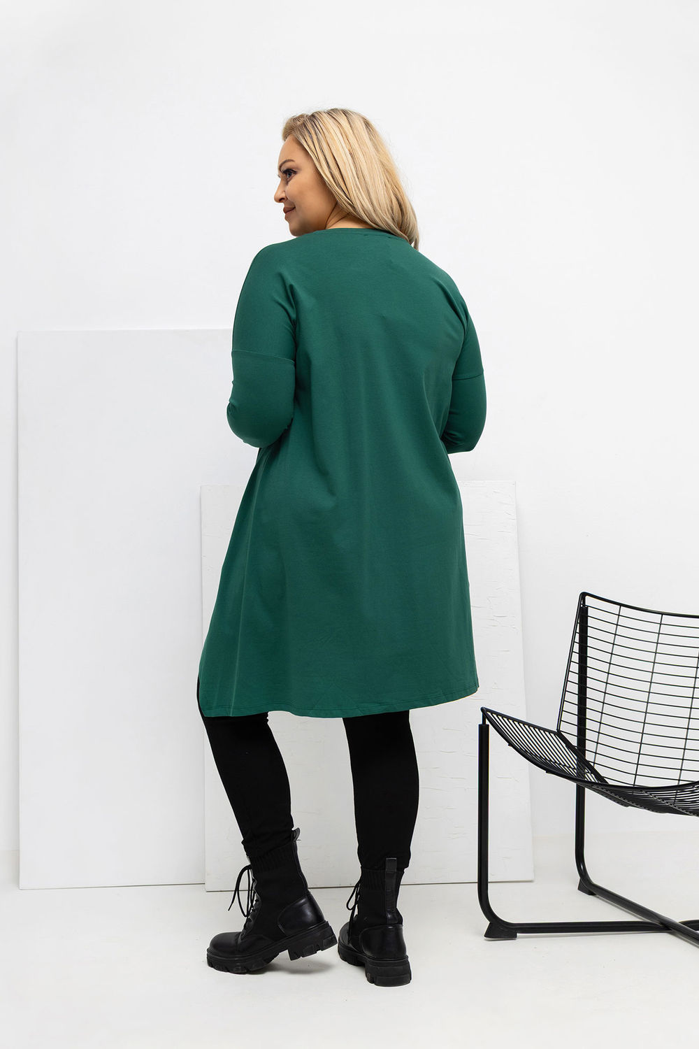 Bluzka Model RV-BZ-7054-1.06 Dark Green - Relevance223930 - Zielony - obrazek 2