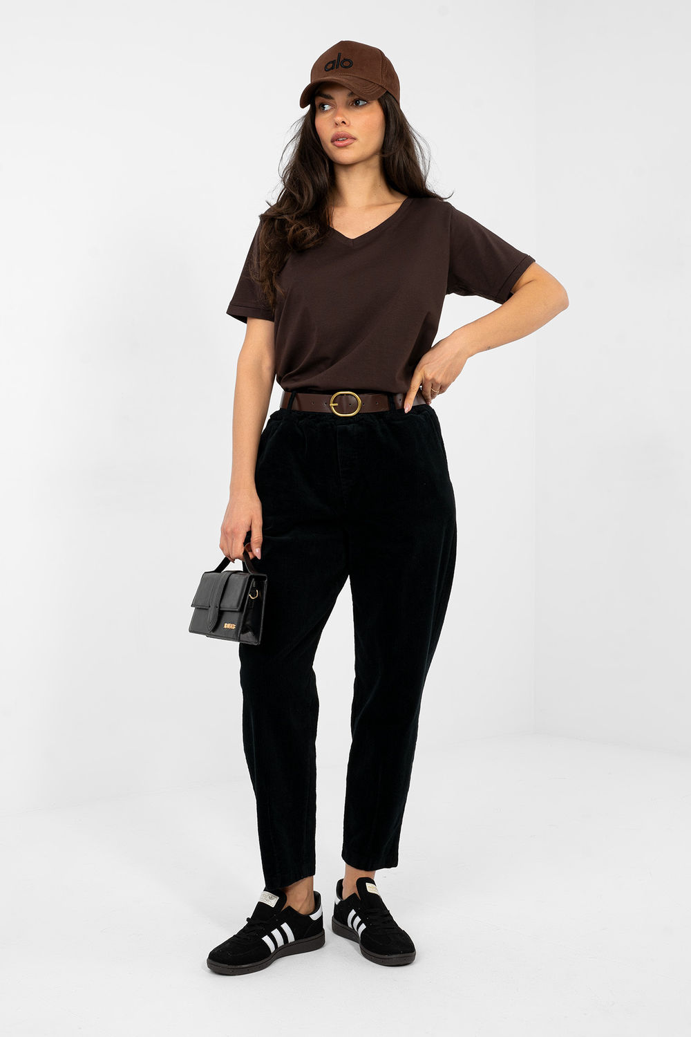 Spodnie Damskie Model IT-SP-FL9767-1.02 Black - Italy Moda224056 - Czarny