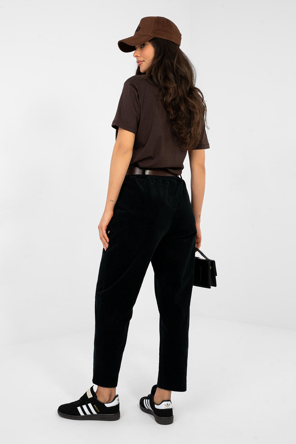 Spodnie Damskie Model IT-SP-FL9767-1.02 Black - Italy Moda224056 - Czarny - obrazek 3