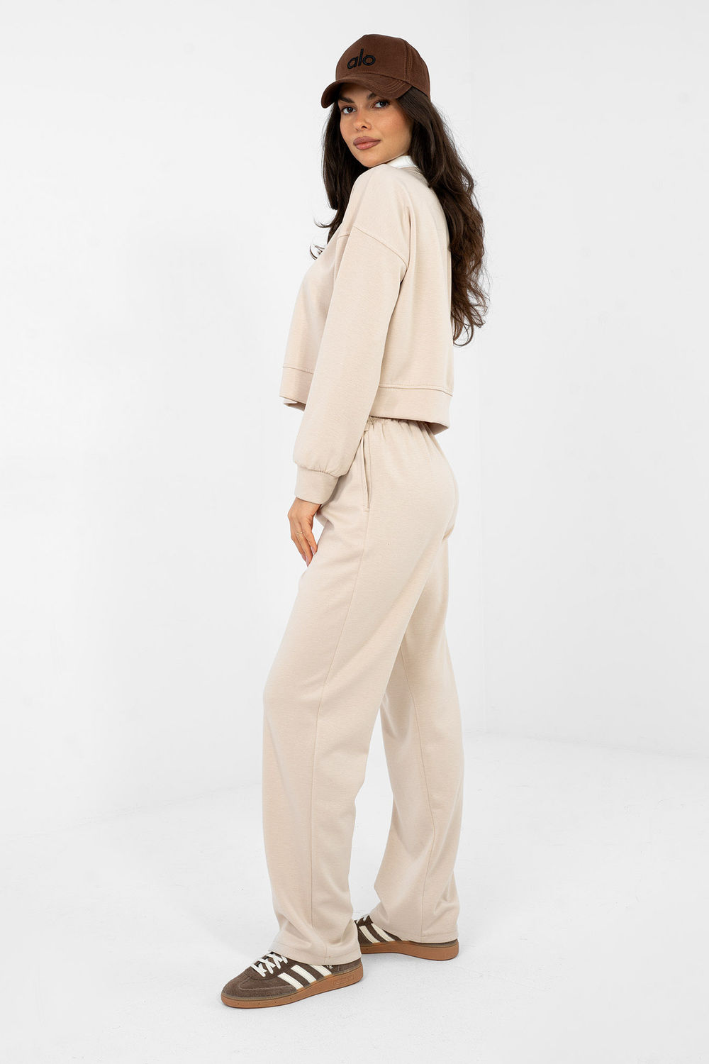 Spodnie Komplet Model IT-KMPL-22212.85 Light Beige - Italy Moda224066 - Beżowy - obrazek 2