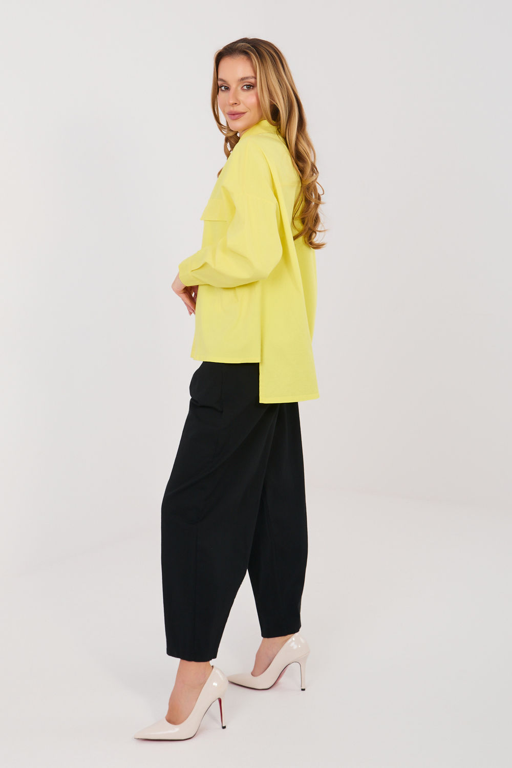 Spodnie Damskie Model IT-SP-FL10125.80 Black - Italy Moda224177 - Czarny