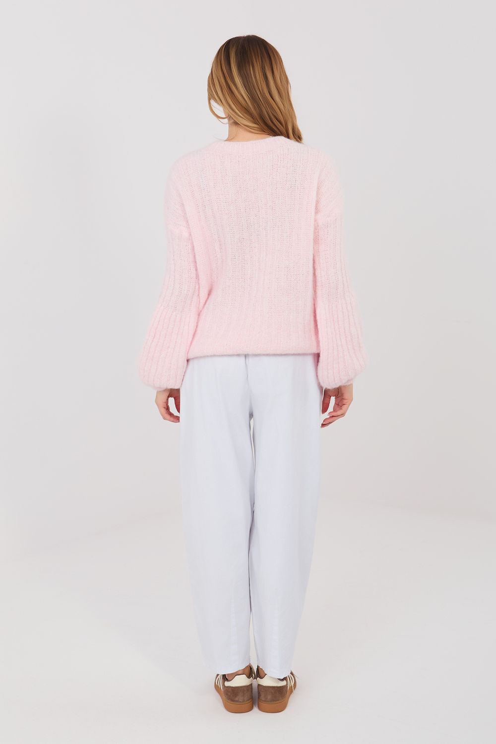 Spodnie Damskie Model IT-SP-FL10125.80 White - Italy Moda224178 - Biały - obrazek 3
