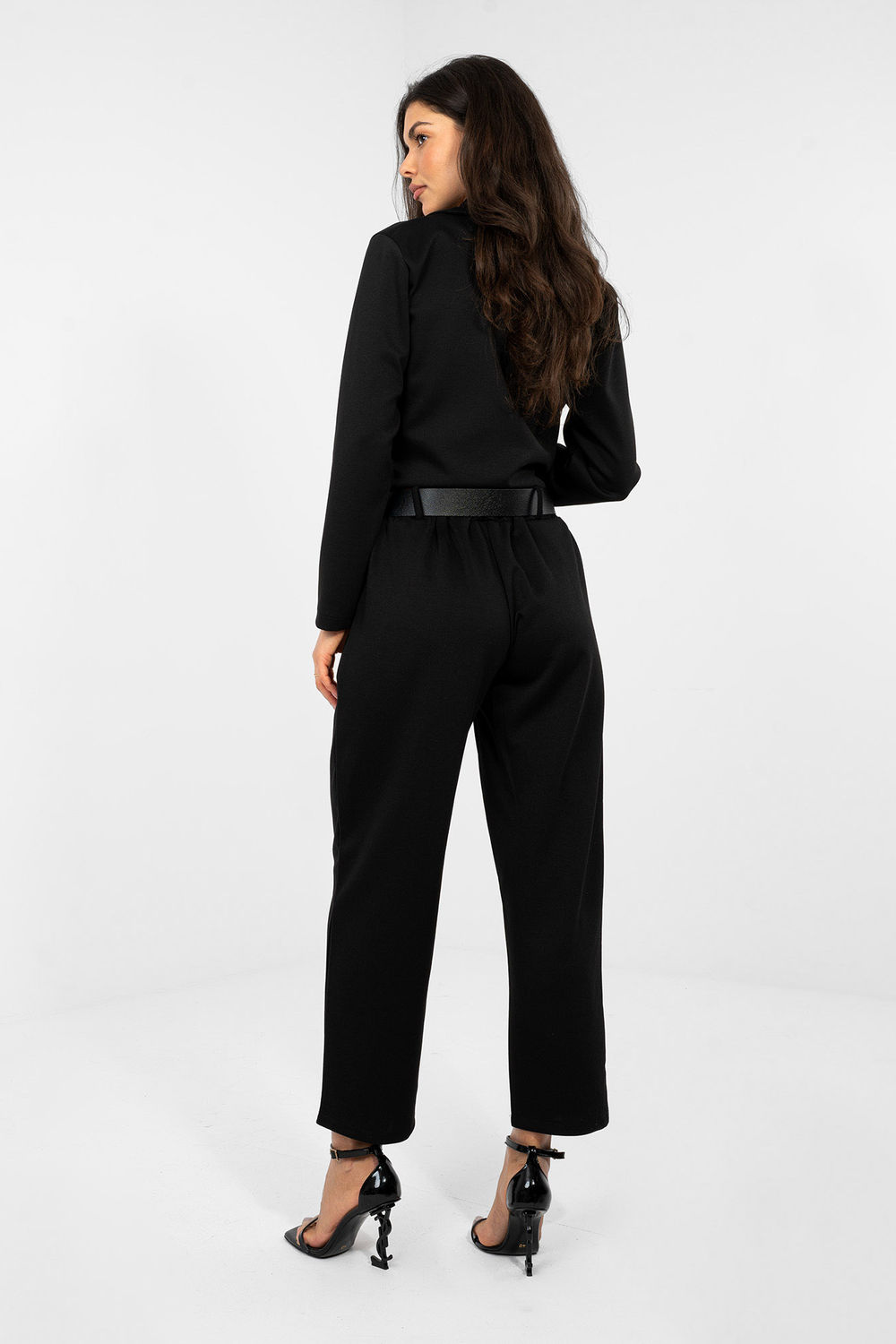Spodnie Dresowe Model IT-SP-10006.76 Black - Italy Moda224217 - Czarny - obrazek 3