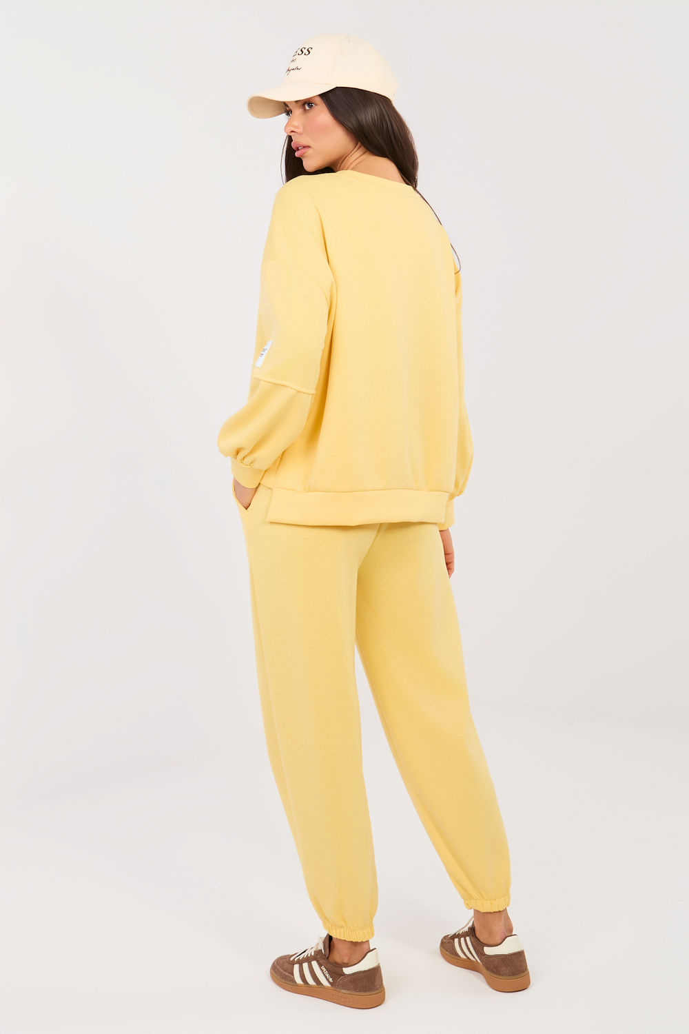 Spodnie Komplet Model IT-KMPL-9781.15 Yellow - Italy Moda224377 - Żółty - obrazek 2