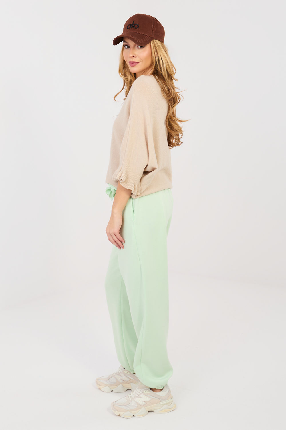 Spodnie Dresowe Model IT-SP-22197.64 Light Green - Italy Moda224394 - Zielony - obrazek 3