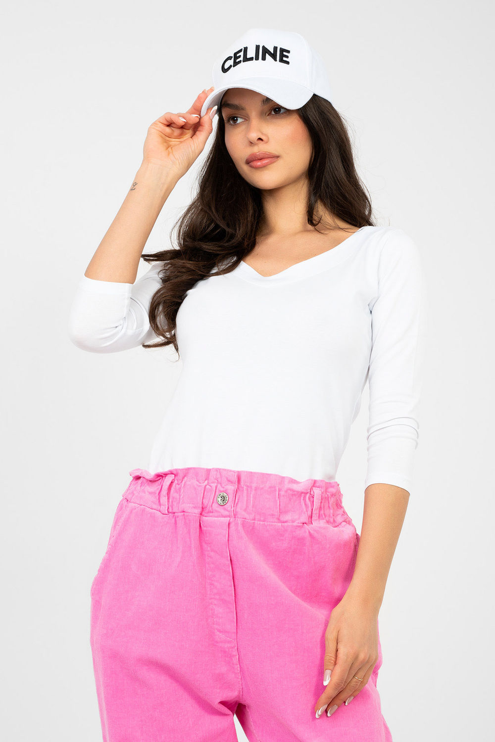 Bluzka Model RV-BZ-A1190.16 White - Rue Paris224750 - Biały