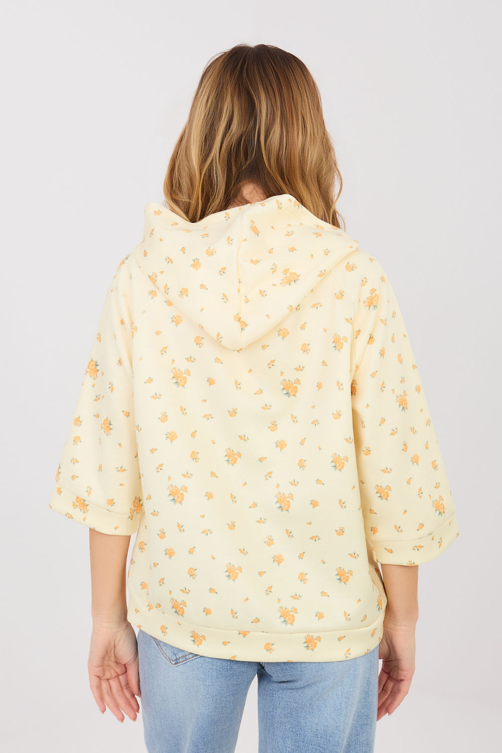 Bluza Damska Model IT-BZ-22278.74 Light Yellow - Italy Moda224827 - Żółty - obrazek 3