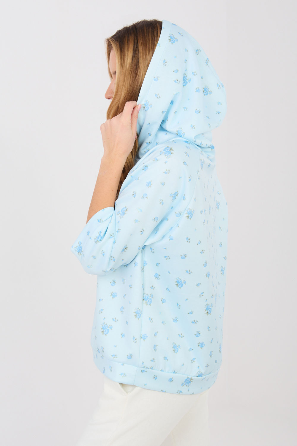 Bluza Damska Model IT-BZ-22278.74 Light Blue - Italy Moda224828 - Niebieski - obrazek 2
