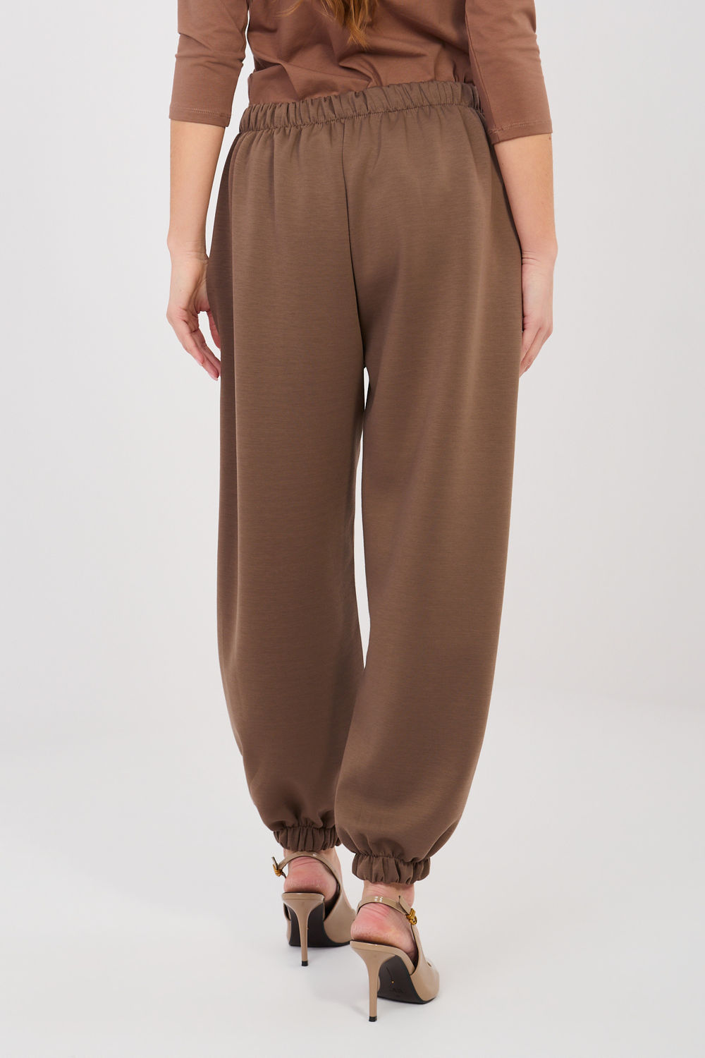 Spodnie Dresowe Model IT-SP-9995.16P Brown - Italy Moda224832 - Brązowy - obrazek 3