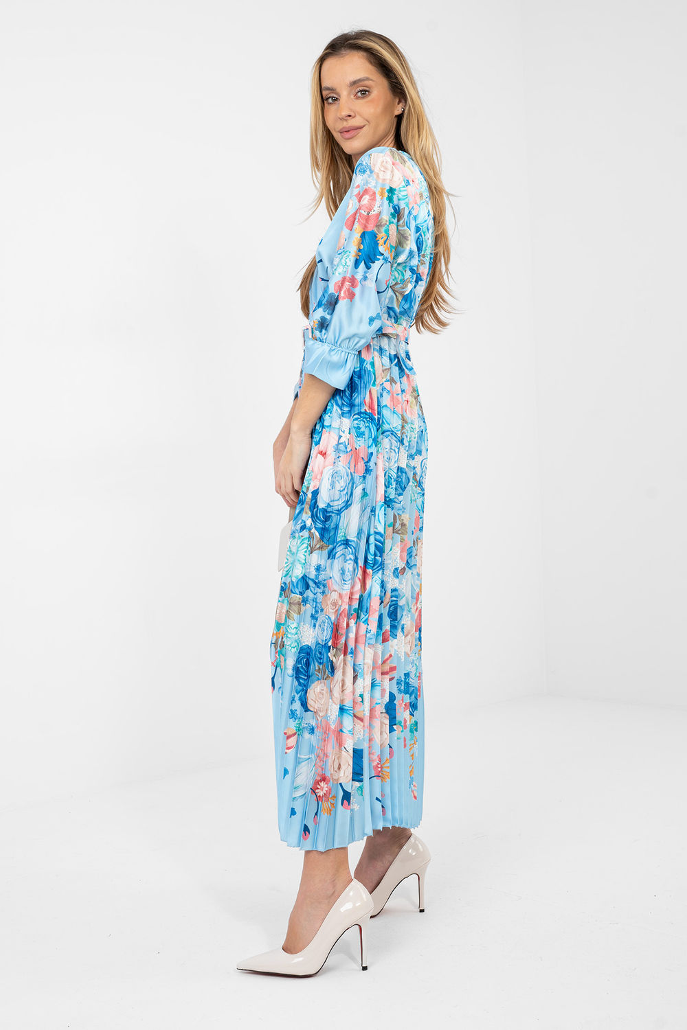 Sukienka Model IT-SK-18828.92 Light Blue - Italy Moda224870 - Niebieski - obrazek 2
