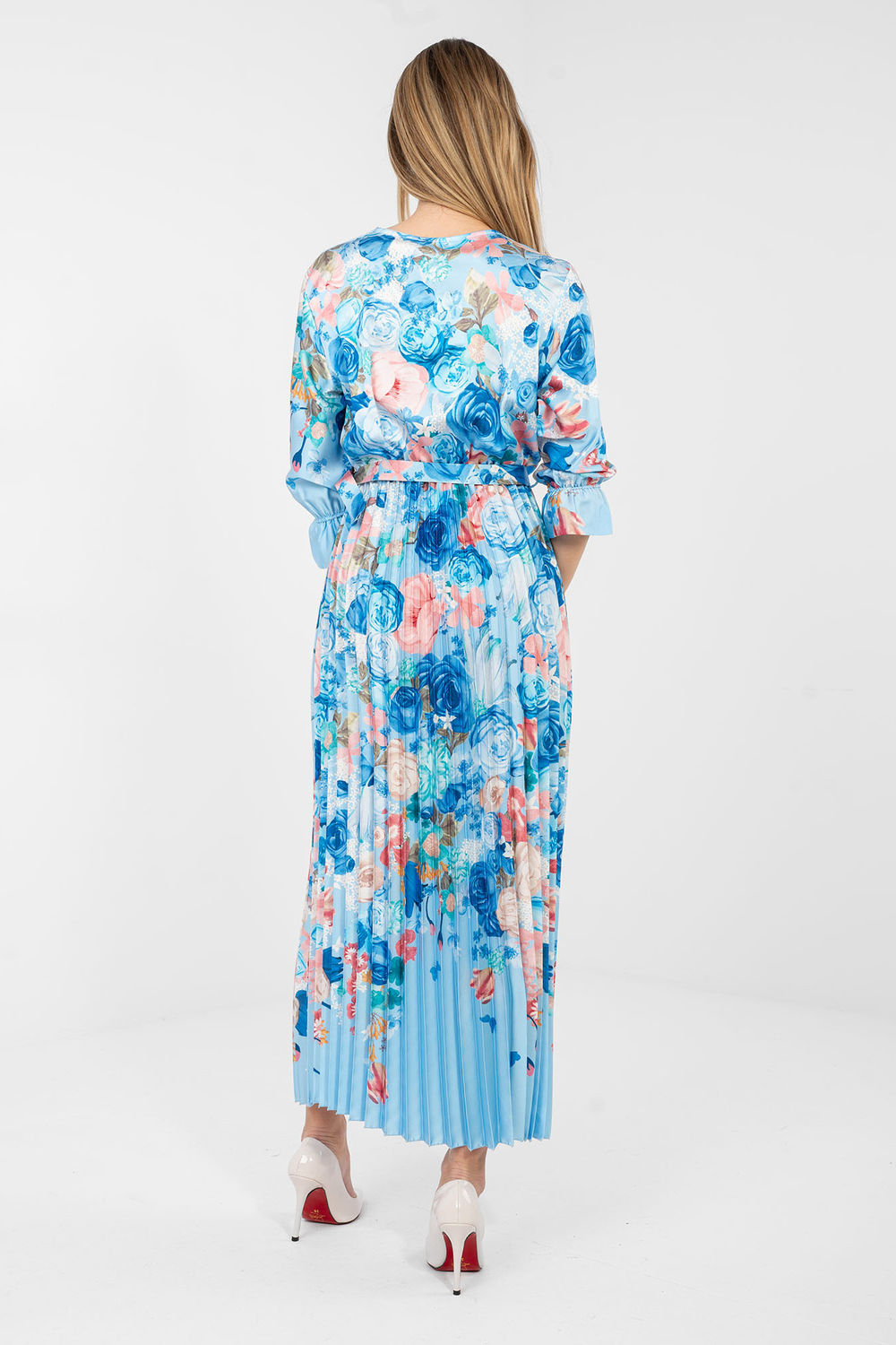 Sukienka Model IT-SK-18828.92 Light Blue - Italy Moda224870 - Niebieski - obrazek 3