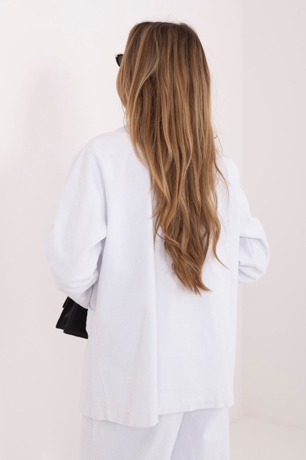 Marynarka Model IT-MA-FL9958.87 White - Rue Paris224990 - Biały - obrazek 3