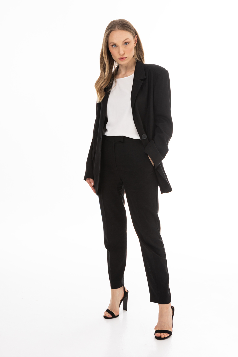 Marynarka Model A776 Black - awama225288 - Czarny