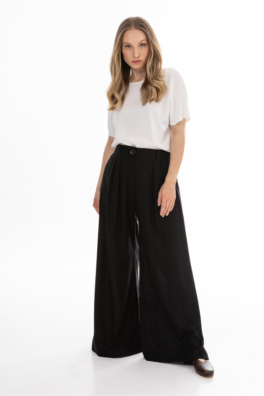 Spodnie Damskie Model A772 Black - awama225300 - Czarny