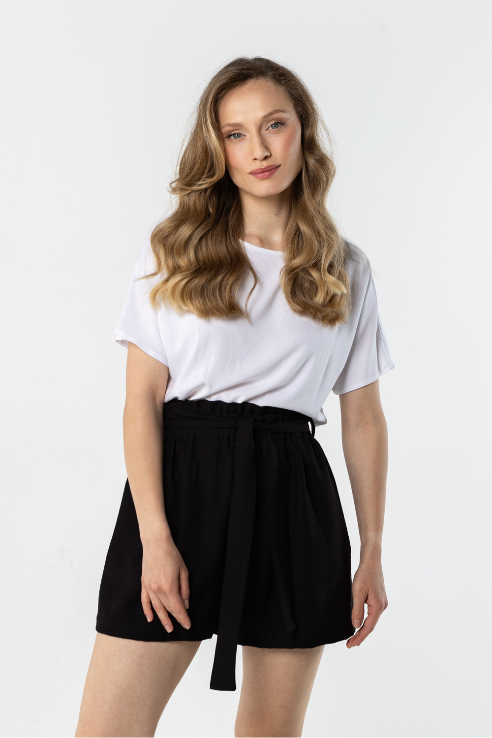 Szorty Damskie Model A765 Black - awama225326 - Czarny