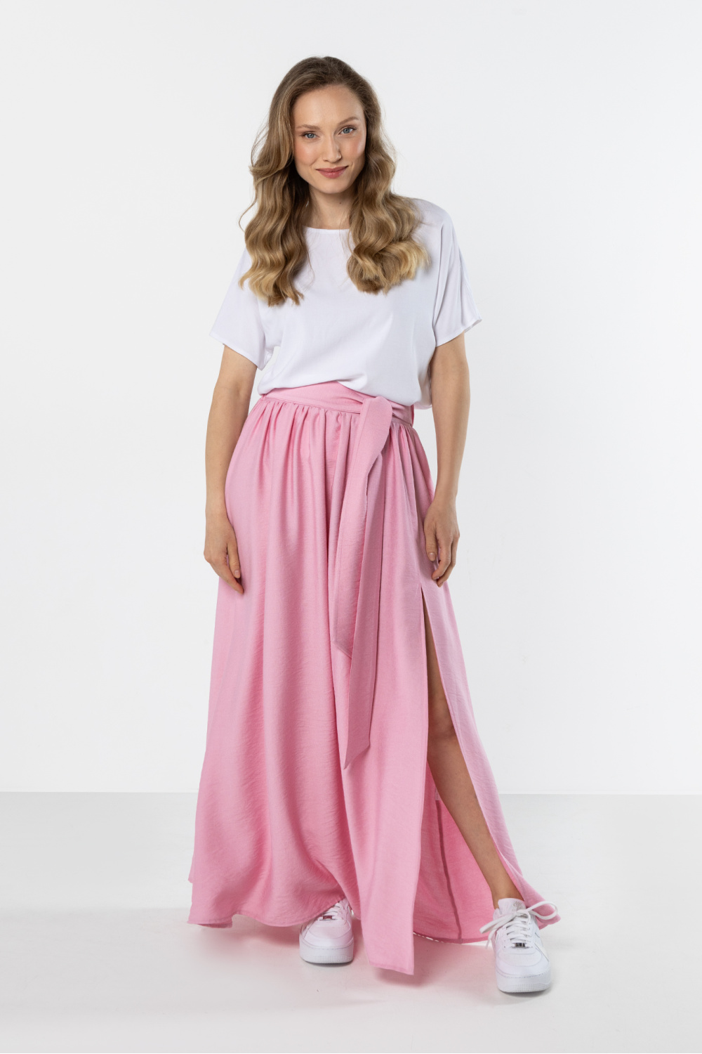 Spódnica Model A763 Pink - awama225332 - Różowy