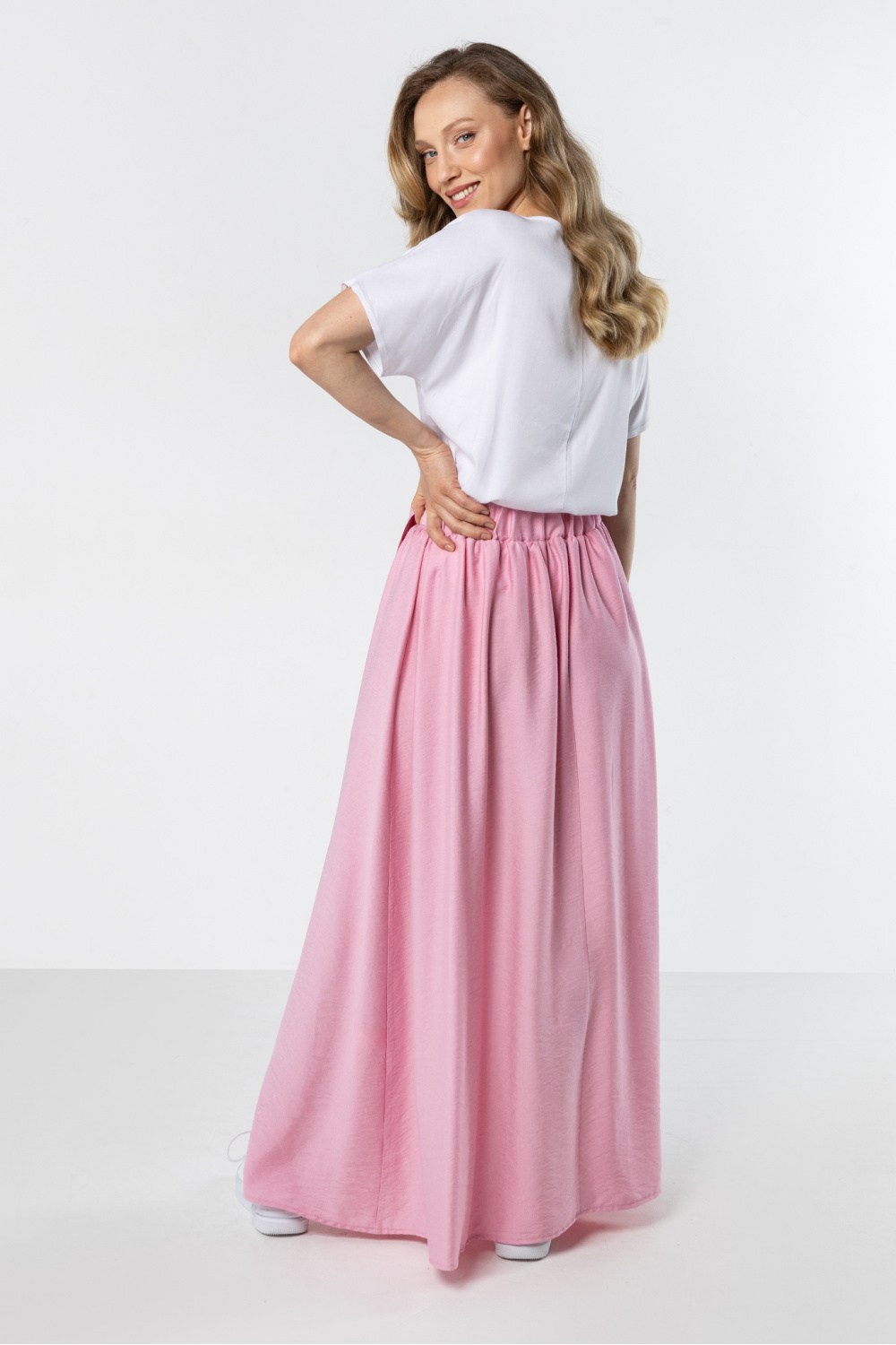 Spódnica Model A763 Pink - awama225332 - Różowy - obrazek 3